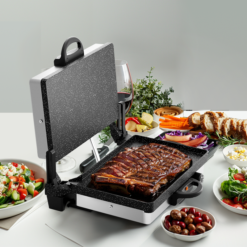 HongFeng HR-001 Tabletop Non-Stick Electric Grill Pan